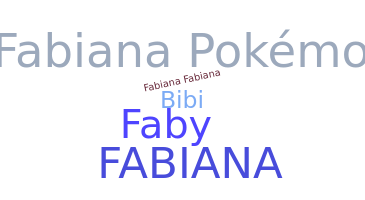 الاسم المستعار - Fabiana