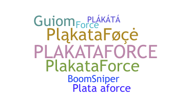 الاسم المستعار - Plakataforce