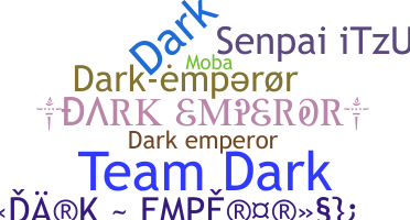 الاسم المستعار - darkemperor