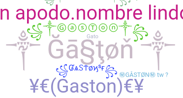 الاسم المستعار - Gaston