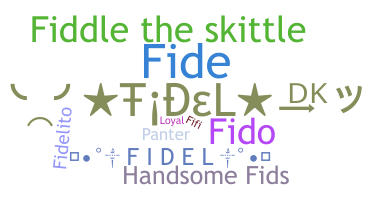 الاسم المستعار - Fidel