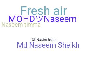 الاسم المستعار - Naseem
