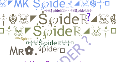 الاسم المستعار - Spider