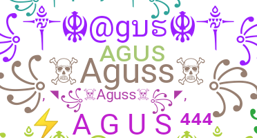 الاسم المستعار - Agus