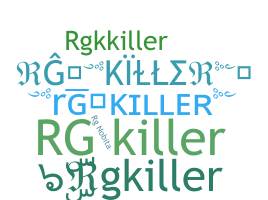 الاسم المستعار - Rgkiller