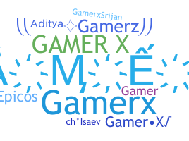الاسم المستعار - GaMeRX