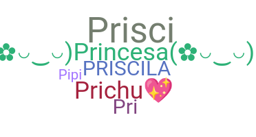 الاسم المستعار - Priscila