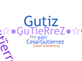 الاسم المستعار - Gutierrez