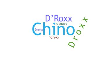 الاسم المستعار - droxx