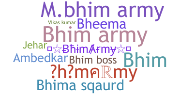 الاسم المستعار - Bhimarmy