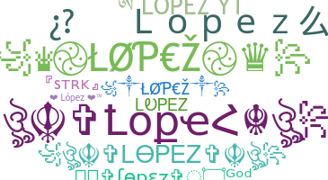 الاسم المستعار - Lopez