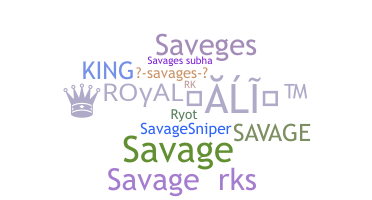 الاسم المستعار - Savages