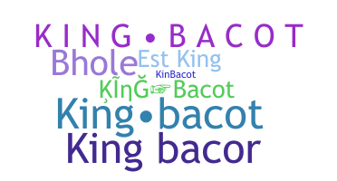 الاسم المستعار - Kingbacot