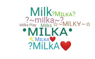 الاسم المستعار - Milka
