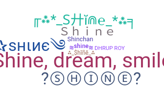 الاسم المستعار - Shine