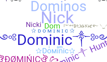 الاسم المستعار - Dominic