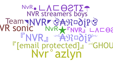 الاسم المستعار - NVR