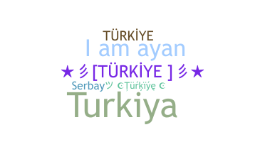 الاسم المستعار - Turkiye