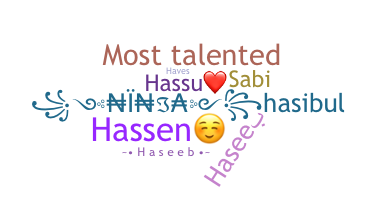 الاسم المستعار - Haseeb