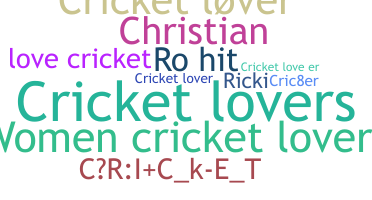 الاسم المستعار - Cricket