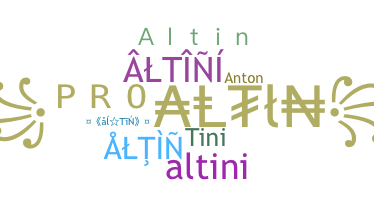 الاسم المستعار - Altin