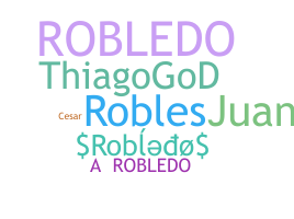 الاسم المستعار - Robledo