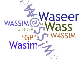 الاسم المستعار - Wassim