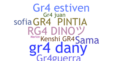 الاسم المستعار - GR4