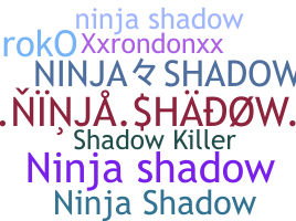 الاسم المستعار - NinjaShadow