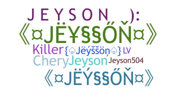 الاسم المستعار - Jeysson