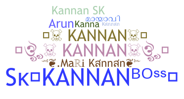 الاسم المستعار - Kannan