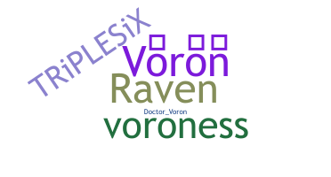 الاسم المستعار - Voron