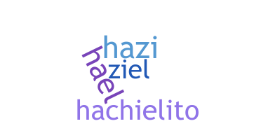 الاسم المستعار - Haziel