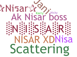 الاسم المستعار - Nisar