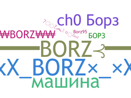 الاسم المستعار - Borz
