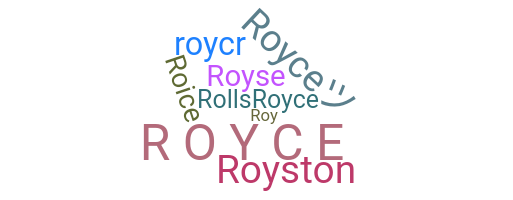 الاسم المستعار - Royce
