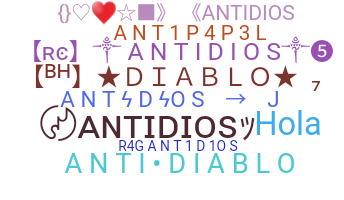الاسم المستعار - Antidios