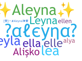الاسم المستعار - aleyna
