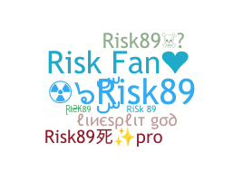 الاسم المستعار - risk89
