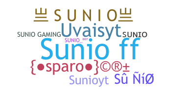 الاسم المستعار - Sunio