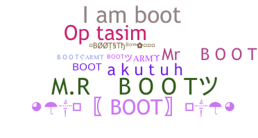 الاسم المستعار - Boot