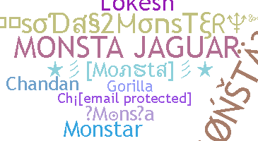 الاسم المستعار - Monsta