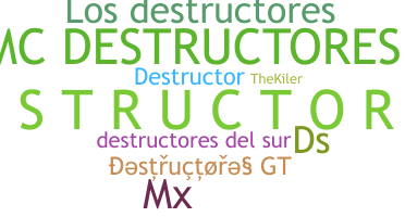 الاسم المستعار - Destructores