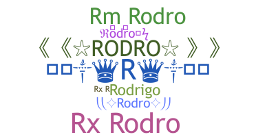 الاسم المستعار - rodro