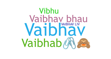 الاسم المستعار - Vaibhab