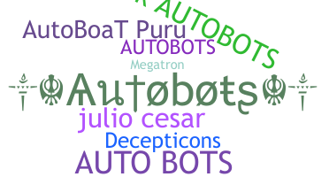 الاسم المستعار - Autobots
