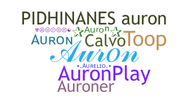 الاسم المستعار - Auron