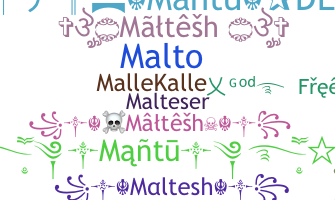 الاسم المستعار - Malte