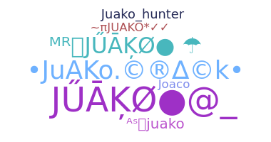 الاسم المستعار - Juako