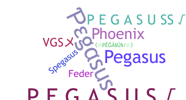الاسم المستعار - pegasus